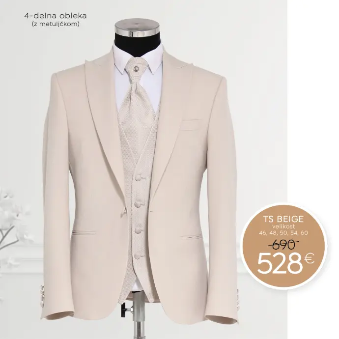 znižanje moških poročnih oblek