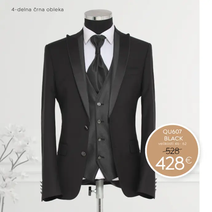 ugodne moške poročne obleke