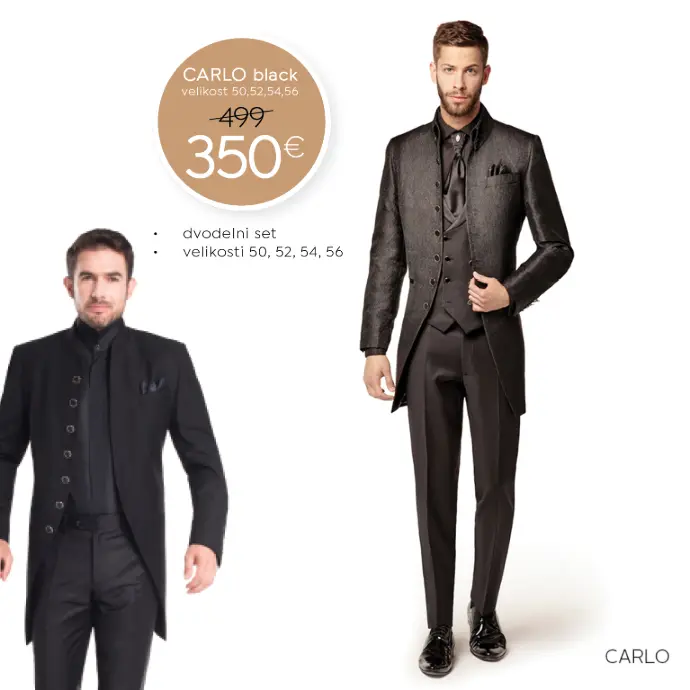 moške poročne obleke