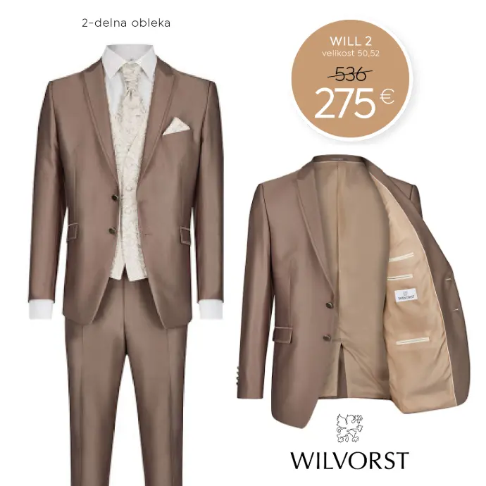 ugodne moške poročne obleke