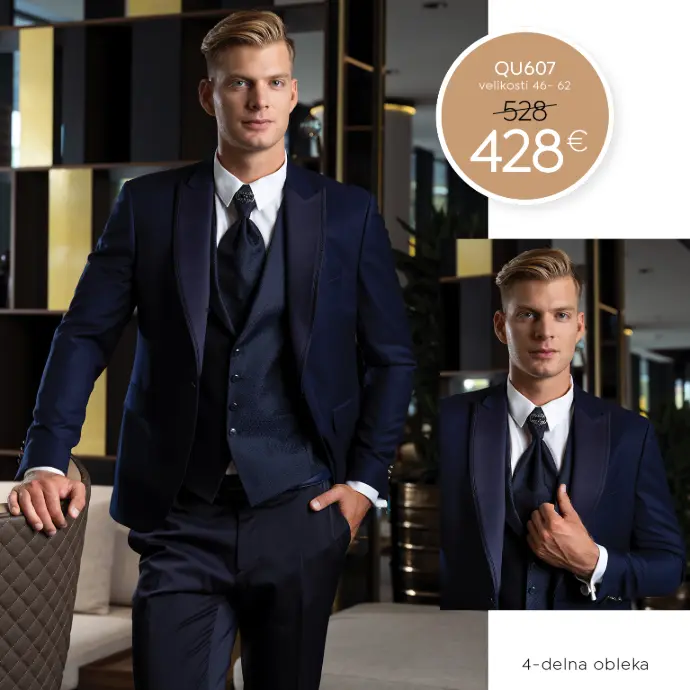 razprodaja moških poročnih oblek