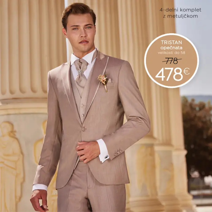 moške poročne obleke
