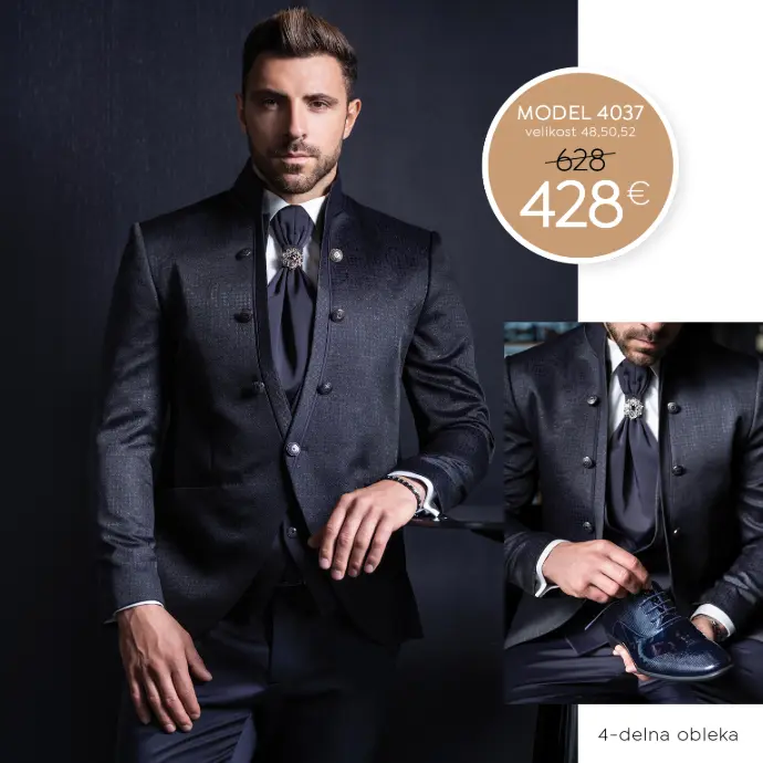 moške poročne obleke