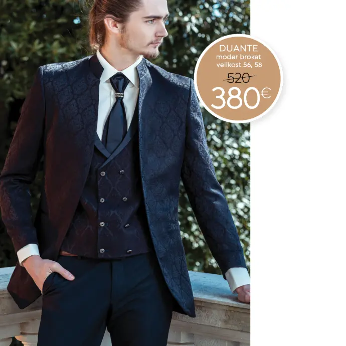 akcija moške poročne obleke