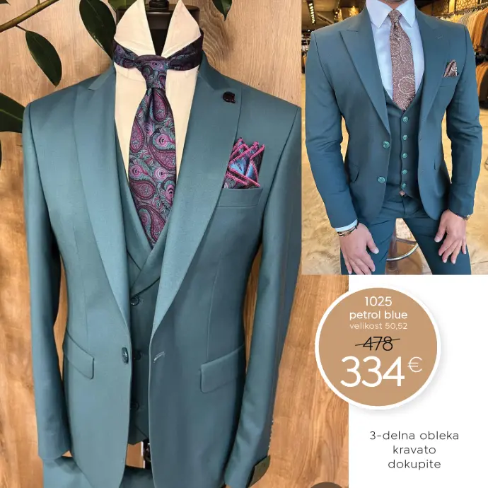 ugodne moške poročne obleke