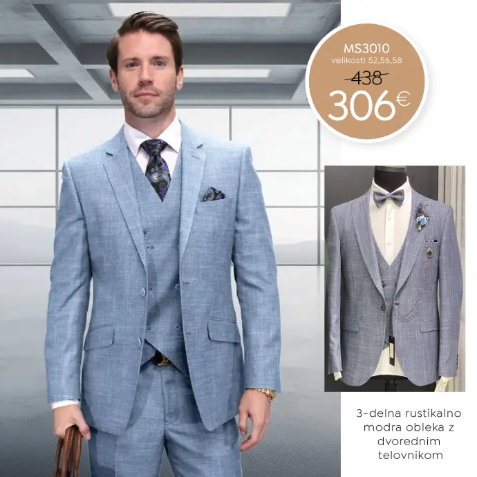 znižanje moških poročnih oblek